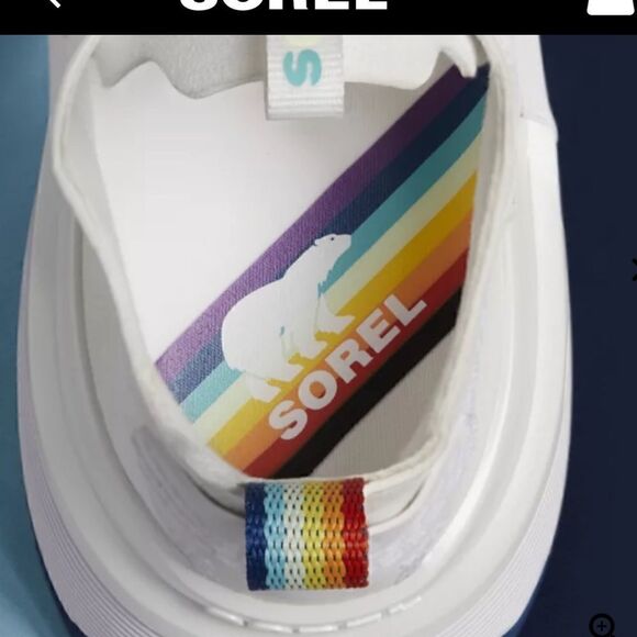 Sorel  kinetic rush rainbow EVA footbed sneaker size 11 new - Picture 9 of 16